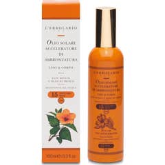 L'Erbolario Sonnenöl Bräunungsbeschleuniger SPF15 100 ml