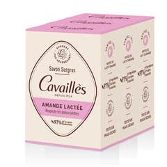 Cavailles Jabón Surgras Amande Lactée 3x200g