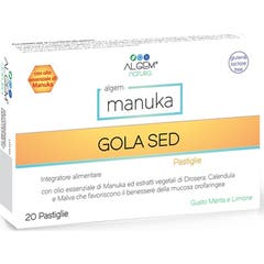 Algem Natura Manuka Garganta Sed 20comp