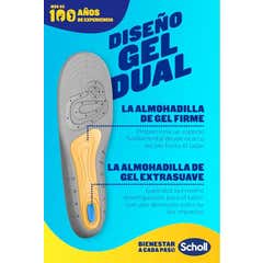 Scholl Gel Activ Profesional Hombre 1par