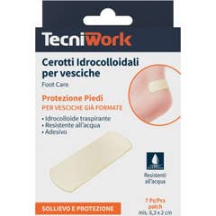 Tecniwork Apósitos Hidrocoloides Ampollas 6,3x2cm 7uds