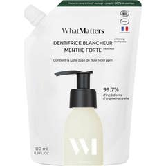 What Matters Tandpasta Witmakend Mint Sterk 180 ml