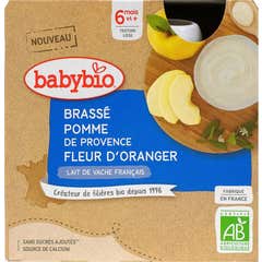 BabyBio Apple and Orange Blossom 4uts 85g
