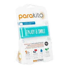 Para'Kito Pulsera Anti Mosquitos Junior 3+ Enjoy & Smile 1 ud