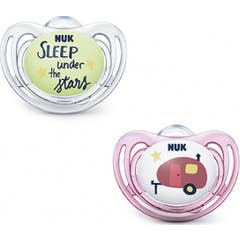 Nuk Chupete Silicona Hello Adventure 06 M 2uds