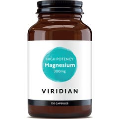 Viridian Magnesio Alta Potencia 300mg 120caps