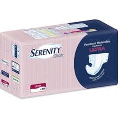 Serenity Pañales Braga Ultraottile Tamaño L 30uds