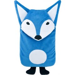 Hugo Frosch Botella de agua caliente junior de diseño ecológico Blue Fox 800ml