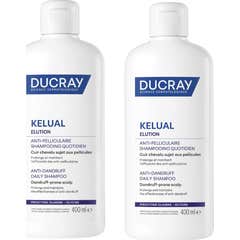Ducray Elution Shampoo Doppelpack 400ml + 400ml