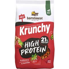 Barnhouse Muesli Krunchy Fresa Alto Proteína Bio 450 g