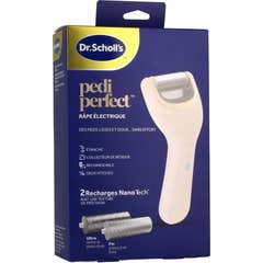Scholl Pedi Perfect Elektrisk Fodfil + 2 Nano Tech Reserve Ruller