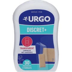 Urgo Discret + Apósitos 2 Tamaños 30 uds