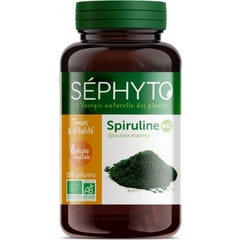 Sephyto Spirulina Bio 200 kapsler