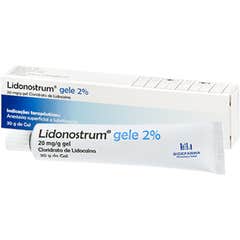 Sidefarma Lidonostrum Gele 2% Lidocaína 20mg/g Gel 30g