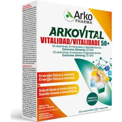 Arkopharma Azinc Vitalité 50+ 30 comprimées
