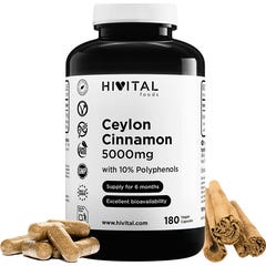 HIVITAL Canela de Ceylán 5000 mg 180 cáps
