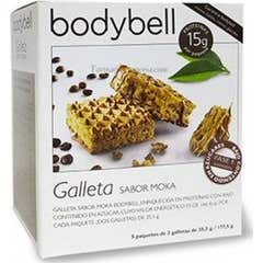 Bodybell galleta Sabor Moka 5 X35,5 g