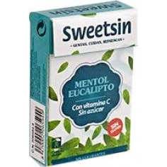 Sweetsin menthol-eucalyptus propolis slik uden sukker 36,5 g