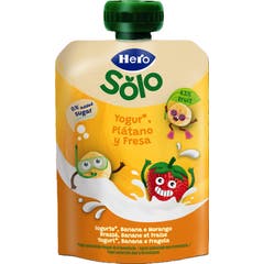 Hero Solo Yogur Plátano y Fresa 100 g
