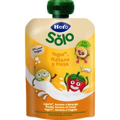 Hero Solo Yogur Plátano y Fresa 100 g