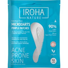 Iroha Acne Prone Skin Parches Granos Ácido Salicílico 12uds