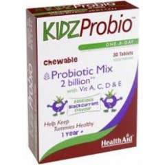 Aiuto alla salute Kidzprobio 2 miliardi + Vitamine 30 Masticabili