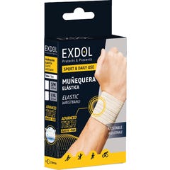 Exdol Nosa Elastic Breathable Wristband beige T-L/XL 1ud