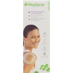 Mepiform reductor de cicatriz silicona lámina 4x30cm 5Uds