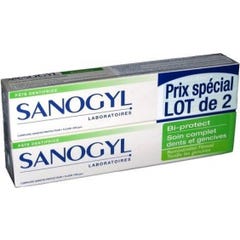 Sanogyl Biprotect Toothpaste 2 x 75 ml