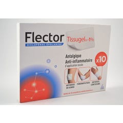 Flector Tissugel Diclofnac Diclofnac 1% Box Of 10 Empltr