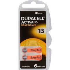 Batería Duracell Activair Aud 13 X6