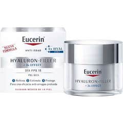 Eucerin Hyaluron-Filler 3x Effect Crema Día SPF15 Piel Seca 50ml