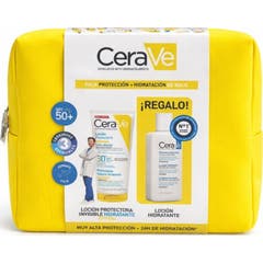 CeraVe Pack Travel Kit Loción Protectora Spf50 + Hidratante