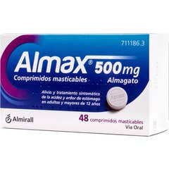 Almax 500mg 48comp masticables