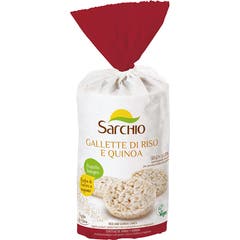 Sarchio Tortitas de Arroz y Quinoa Bio 100g