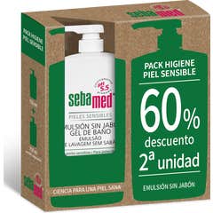 Sebamed Emulsión Sin Jabón 2x750ml