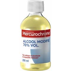 Mercurochrome Alcohol modificado 70% vol 200 ml