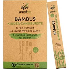 Go Pandoo Spazzolini da denti per bambini Bambu 4und