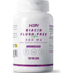 HSN Niacina Vitamina B3 Flush-Free 500mg 120vcaps