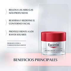 Eucerin Hyaluron-Füllstoff Volumen Lift Tagespflege Spf 15 Normale Haut - Mischbehälter 50 Ml Eucerin Hyaluron-Füllstoff Volumen Lift Tagespflege Spf 15 Normale Haut - Mischbehälter 50 Ml