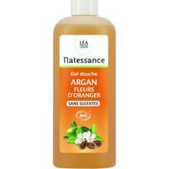 Natessance Argan Duschcreme Orangenblüte 500Ml