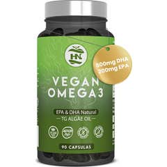 HN Vegan Omega 3 EPA & DHA Natural Aceite de Algas 90 caps
