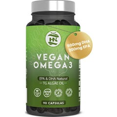 HN Vegan Omega 3 EPA & DHA Natural Aceite de Algas 90 caps
