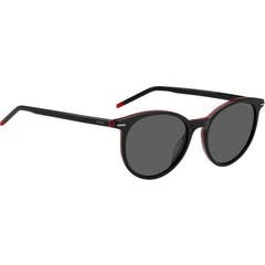Hugo Boss Occhiali Sole Hg 1173/S OIT IR Black Red Oval 1 Unità