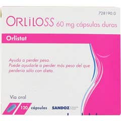 Orliloss 60mg 120 cápsulas duras