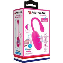 Pretty Love Doreen Huevo Vibrador Recargable Magenta 1ud