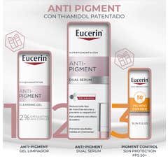 Eucerin Anti-Pigment Dual Sérum + Gel Limpiador 20 ml + Solar 7ml