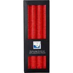 Kerzerman Candlestick Candles Red 4pcs