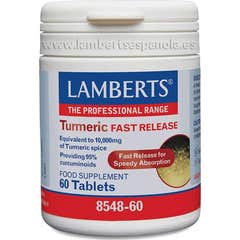 Lamberts Cúrcuma De Liberación Rápida 60 Tabs Lamberts, Lamberts Cúrcuma De Liberación Rápida 60 Tabs Lamberts,