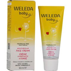 Weleda Baby Calendula Unscented Facial Moisturizing Cream 50 ml